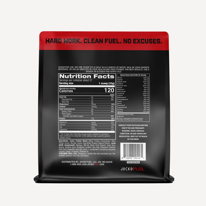 Jocko Fuel Whey Protein Powder, Gingerbread Cookie, 22g Protein, Digestive Enzymes + Probiotic Blend, No Sugar Added, with Essential Amino Acids + Electrolyte Minerals, 31 Servings