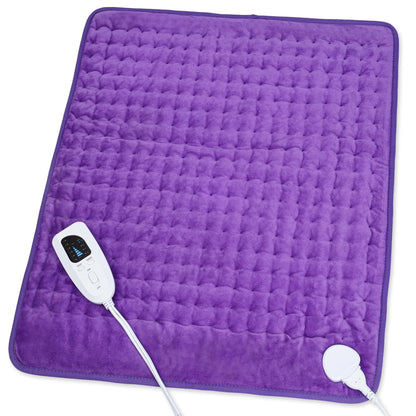 Heating Pad,Electric Heating Pad,Heating Pad for Back,Light Gray,24x12Inch