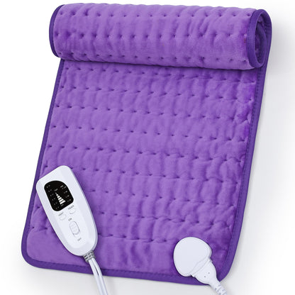 Heating Pad,Electric Heating Pad,Heating Pad for Back,Light Gray,24x12Inch