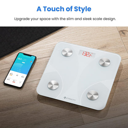 Etekcity Upgraded Smart Scale for Body Weight Fat and BMI, FSA Eligible