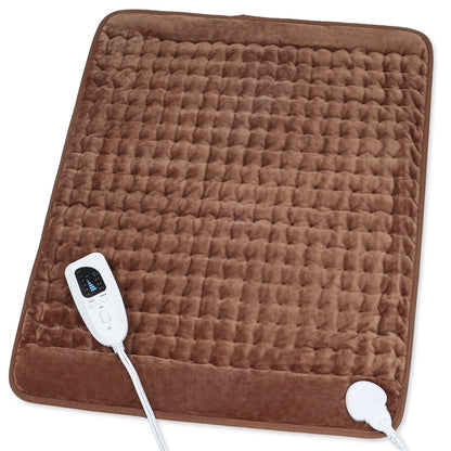 Heating Pad,Electric Heating Pad,Heating Pad for Back,Light Gray,24x12Inch
