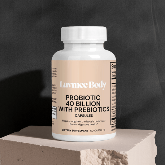 Luvmee Body Probiotics with Prebiotics Supplement 40 Billion - Luvmee Body